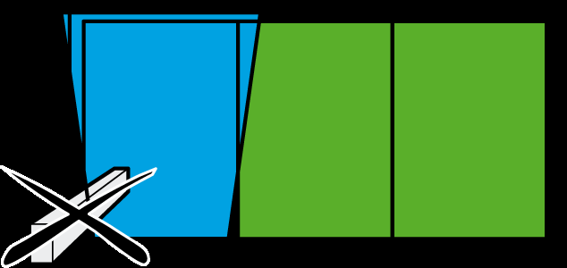 2.2.4 Vik-skjutbeslag Säkerhetsrelevanta symboler Symbol Risk för personskador genom att kroppsdelar kläms fast i Var alltid försiktig och stick aldrig in händerna mellan fönsterbågen och