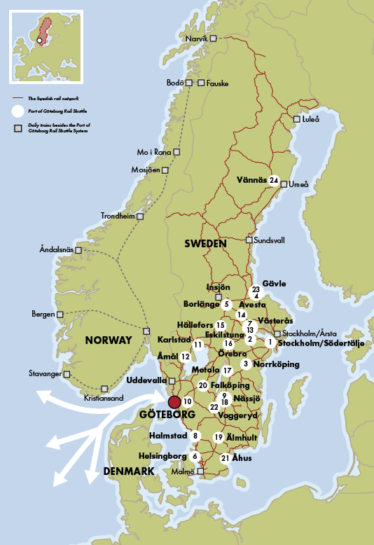 I årsredovisningarna har ICF stoltserat med ständigt ökande genomsnittsavstånd, idag ca 115 mil, vilket dock kan tolkas som att de har allt svårare att konkurrera på de viktiga korta och medellånga