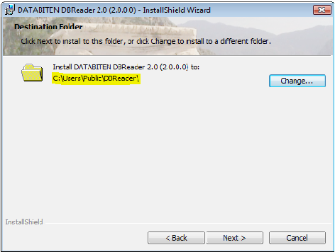 sid 3 Windows 7, Vista, 2008: Installation i den privata dokumentkatalogen DBReader är sedan enbart tillgänglig för den användare som har gjort installationen.