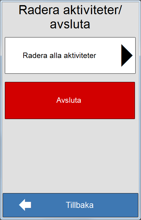 2 Stänga av Memoplanner OBS! Det är viktigt att Memoplanner inte stängs av med Av/På-knappen. Detta kan medföra att filer på Memoplanner förstörs.