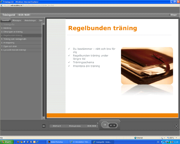 Mental Träning är en systematisk och långsiktig träning av mentala processer, dvs. tankar, inre bilder, attityder och känslor, med syfte att öka den personliga effektiviteten och välbefinnandet.