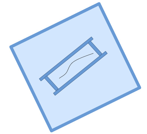 Figur 65 Lufttätning av tillfällig genomföring med hjälp av extra plastfolie och tejp (Wahlgren, 2010). 6.4.7.