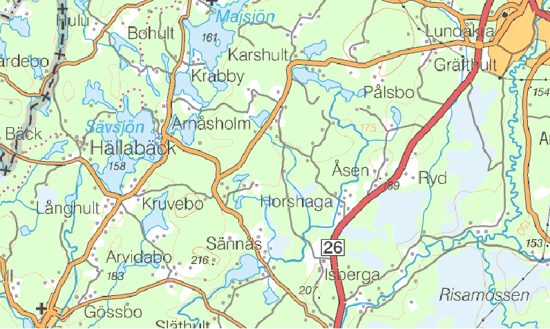 !( FISKEVÅRDSPLAN VÄSTERÅN GEMENSAM FÖRVALTNINGS- OCH UTVECKLINGSPLAN!(!( _ Nedströms avgränsning Skyddsområde Vattendrag Skyddsområde Sjö ±!(!(!(!(!(!( Hänsynsområde Vandringshinder ( Passerbart för öring!