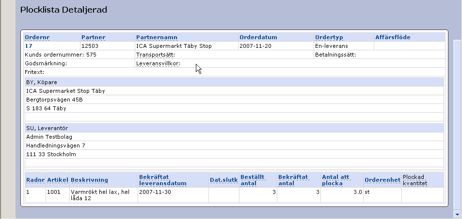 Senast uppdaterat: 09-10-05 Exder Market sida 44 av 60 Tänk på att För ICA Torget gäller följande: Antalet på en orderrad kan oftast justeras nedåt ej uppåt.