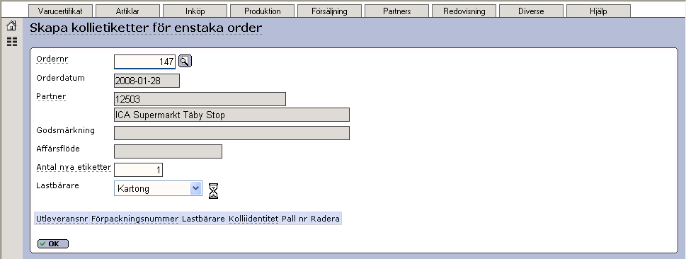 Senast uppdaterat: 09-10-05 Exder Market sida 45 av 60 Etiketter Ibland ska etiketter användas. Det är något som ni kommer överrens med era köpare om.