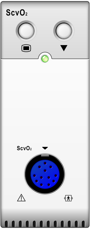 18 Övervakning av ScvO2 18.1 Inledning Centralvenös syrgasmättnad (ScvO2) mäts med spektrofotometri.
