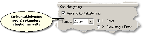 Funktionshandledning 14 4.4 Mus/markör Muspekaren och textmarkören kan justeras: Mus-tracking: muspekaren kan följa den aktiva knappen. Blinkande markör: textmarkören kan visas blinkande eller fast.