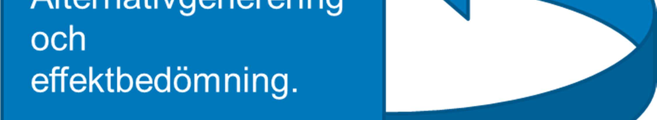 24 4.12 Moment 4 - generering av kostnadseffektiva åtgärder I moment 1-3 har data samlats in, analyserats, sammanställts samt förankrats i en väldefinierad