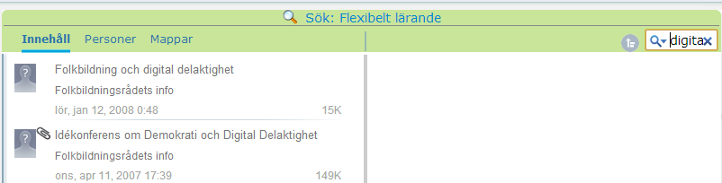 6. Hem ( brödsmulevägen ) I webbklienten kan du inte ha flera fönster öppna samtidigt. Knappen Hem spelar därför en viktig roll. Du klickar på Hem så fort du går från ett objekt till ett annat.