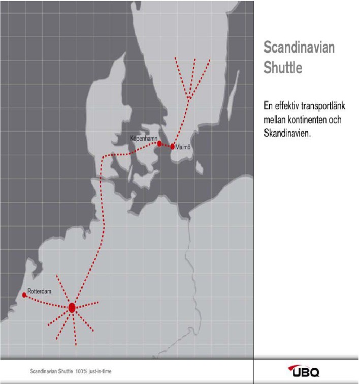 : Med vårt Marco Polo projekt Scandinavian Shuttle har vi