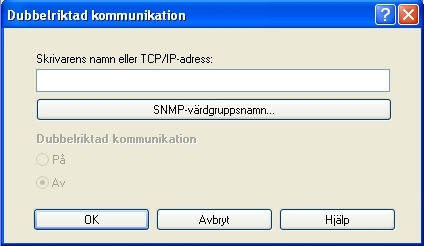 3 Klicka på fliken Systemkonfiguration(Konfiguration). Figur 2-5: Fliken Systemkonfiguration (dialogrutan Egenskaper) 4 Klicka på Dubbelriktad.