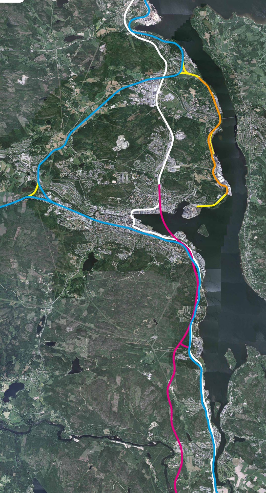 Framtidens godstransportsystem Sundsvallspusslet De många infrastrukturprojekt som pågår och planeras i Sundsvall är alla på olika sätt beroende av och påverkar varandra.