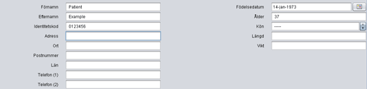 4.2 Användning Ventilatorinformation På panelen Ventilatorinformation visas en lista över en eller flera registrerade ventilatorer som har använts tidigare av den aktuella patienten.