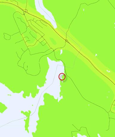 Bild 21: Halter av kväveoxider (NO2) jämfört med miljökvalitetsnormen. 6.7.3.