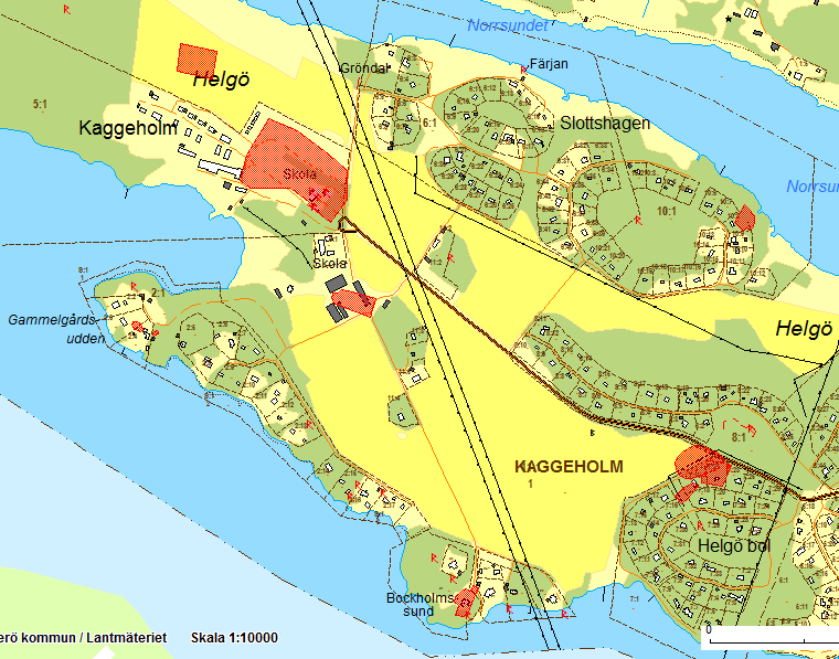 10(28) Kulturmiljö och fornlämningar Inom planområdet finns kända forn- och kulturlämningar enligt den specialinventering som utförts på Helgö 2010, se röda markeringar enligt nedanstående karta.