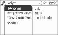 84 Inledning Följande alternativ finns tillgängliga: förare: Optimering av surround mappning för föraren. fram: Optimering av surround mappning för framsätena.