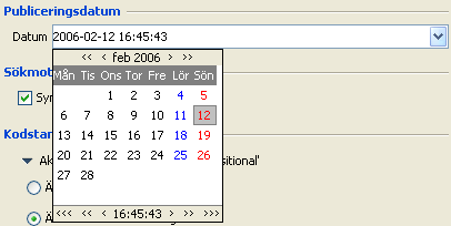 Ärv inställning: Ärver inställningar om kodstandard uppifrån. Ändra och ärv inställning: Med detta alternativ bryter man arvet och ärver ner de nya inställningarna.