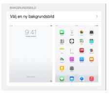 sid- 10 - När ipad är ansluten till datorn kan du anpassa hemskärmen med hjälp av itunes. I itunes väljer du ipad och klickar på Appar. Mappar Skapa en mapp.