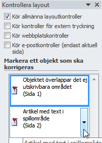 Importera - Infoga fil Importera Infoga fil När du vill göra ett Word-dokument till en trycksakspublikation kan du infoga Word-filen i Publisher. 1. Menyfliken Infoga 2. Välj Infoga fil 3.