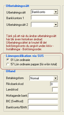 De arbetsgivare som redan idag skickar sina löneutbetalningar till Swedbank, i filformatet SUS, behöver inte göra några förändringar på de anställda.