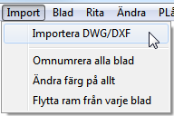 Import/export Att jobba med importerade filer blir tyvärr aldrig lika enkelt som att använda FastEL och EasyEL direkt.