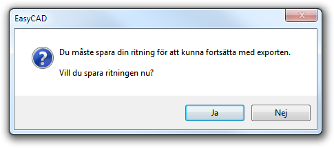 Exportera Bara de blad som är synliga på skärmen kommer med vid exporten. Antingen tänder du upp och exporterar blad för blad eller så tänder du upp allt och exporterar allt i ett.