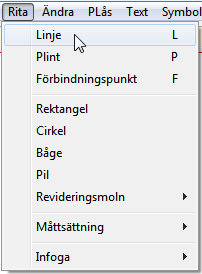 Välj kommando först En grundläggande skillnad mellan ett ordbehandlingsprogram och ett CAD-program är när du väljer objekt.