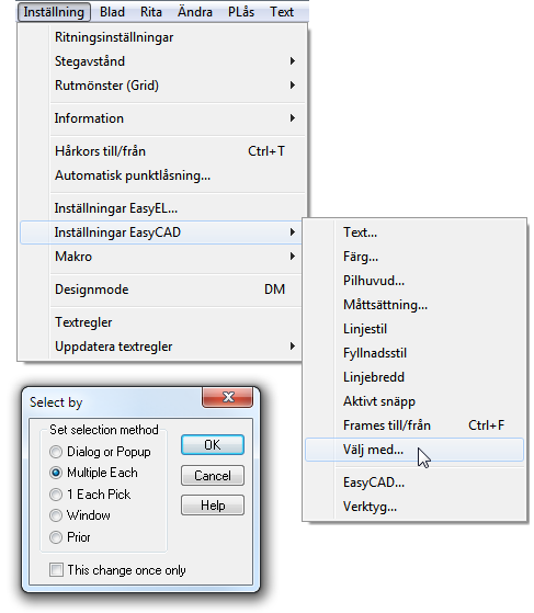 Mer om CAD Här kan du läsa lite mer om några allmänna CAD-funktioner och tankesätt som kan vara användbara.