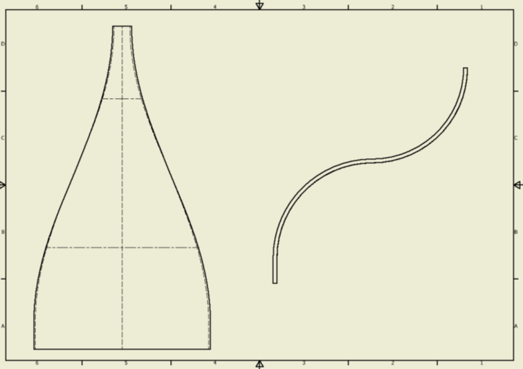 BERZELIUSSKOLAN VENTUS 15(48) Autodesk Inventor har även en funktion för att skapa professionella ritningar från tredimensionella modeller.