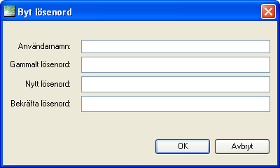 ANVÄNDA QUARK LICENSE ADMINISTRATOR 3 Skriv in ditt Lösenord. 4 Klicka på OK. Dialogrutan QLA Control Panel visas.