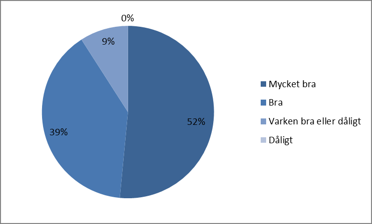 32 Figur 5.8. Svar på frågan Har ditt deltagande inneburit att du använt kortet till andra resor än till och från arbetet, för vilka du tidigare använt bil?. N=33.