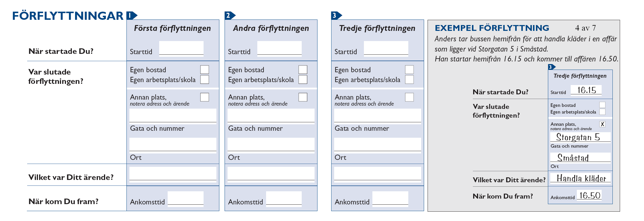 Intervjupersonerna får förbereda sig