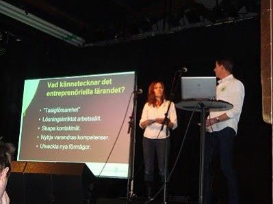 Entreprenöriellt lärande Sara Bruun och Johnny