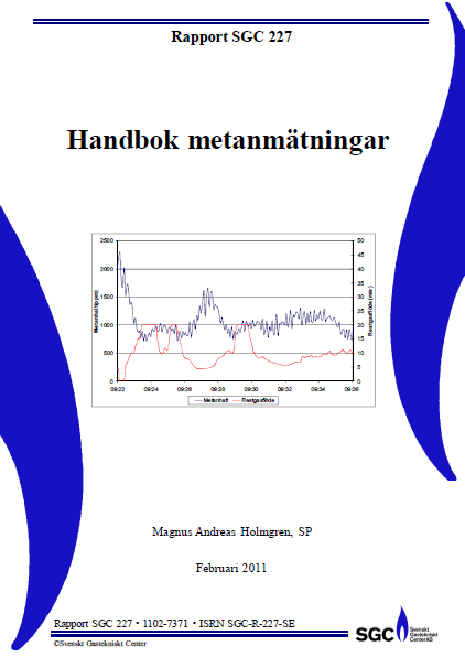 Handbok metanmätningar Riktad till Mätkonsulter Anläggningar som vill utföra egna mätningar Avsnitt om strategier för