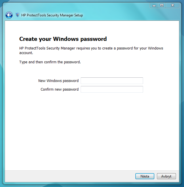 Omm du får frågor om att skapa ett windows-lösenord?? Strunta i det.