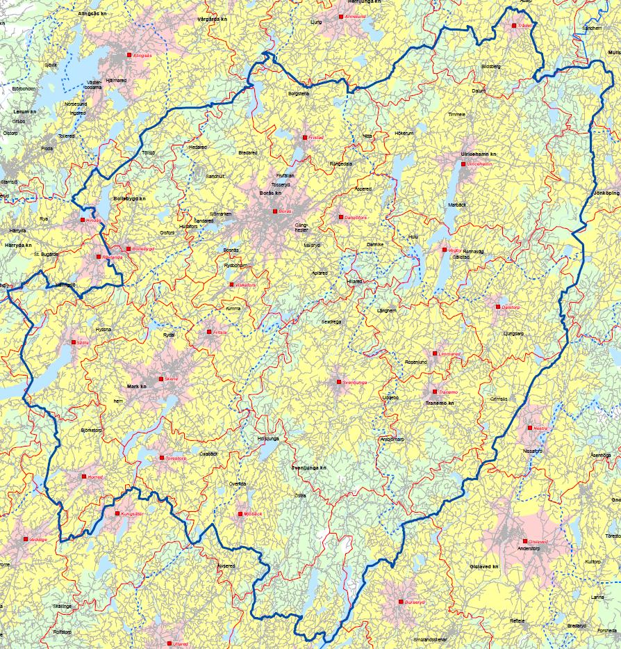 Handlingsprogram SÄRF 2016-2019 Med hjälp av körtidsanalyser ges en uppfattning om när räddningstjänsten kan vara på plats efter att ha blivit larmade.