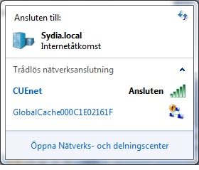 Allmänt Denna guide hjälper Dig att sätta upp och ansluta Din itach WiFi enhet till Ditt nätverk. Information om Ditt nätverk.