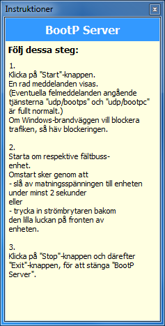 5.3 Adressinställning av Wago-enheten I/O-systemet från Wago kommunicerar över nätverket.