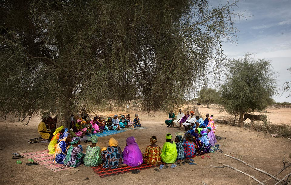 2015 05 03 De vänder ryggen åt traditionen DN.SE Foto: Lotta Härdelin Fembarnsmamman Mariata Diallo tar till orda. Det hon berättar låter nästan för bra för att vara sant.