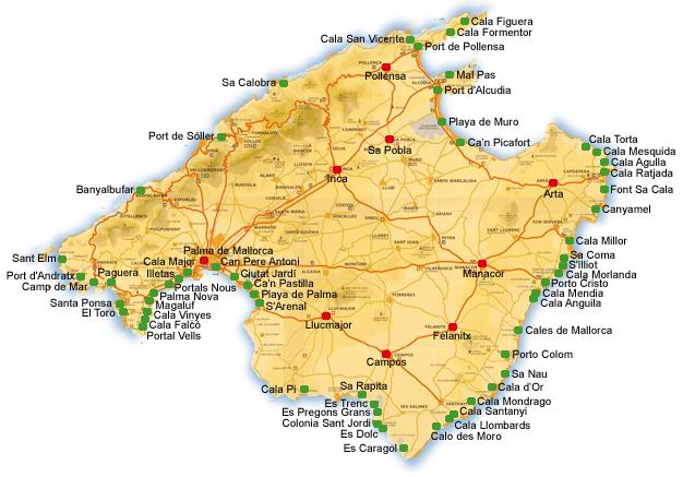Cycling Week, Playa de Palma:(preliminary program) Tour 1 Tour 2 Tour 3 Tour 4 Tour 5 Tour 6 Tour 7 (55Km, Flat - 200mts) Arenal/Cabo Blanco/Llucmayor (95Km, Flat 200mts) Arenal/Cabo Blanco/S
