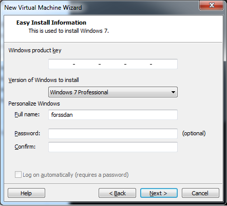 Figur 20. New Virtual Machine Wizard.