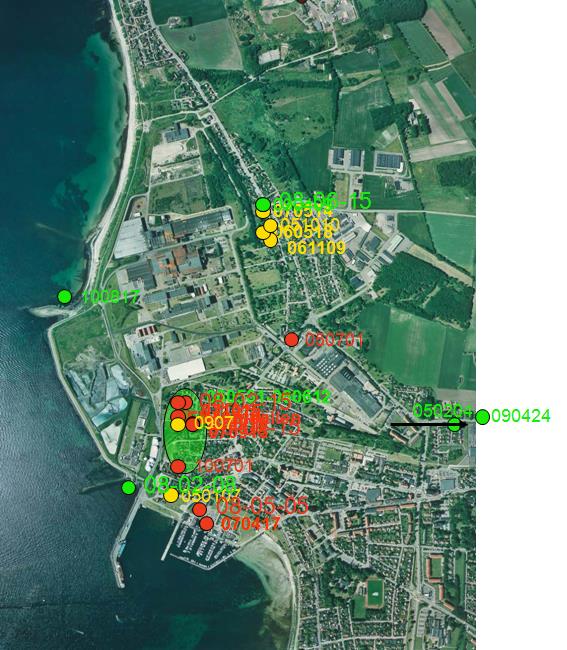 Figur 31 Erhållna synpunkter på störningar i omgivningen; nedfall, buller och andra störningar under