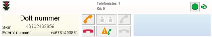 Telia Jobbmobil Växel Telefonist och katalogadministratör Handbok 18 5. När du vill avsluta samtalet klickar du på den röda telefonikonen. 4.