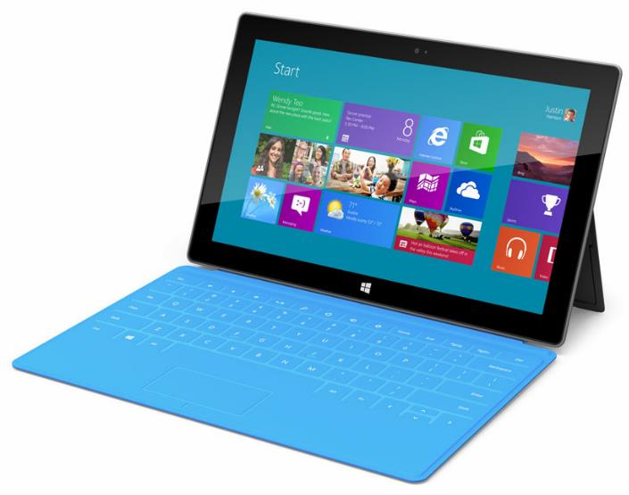 Nya Surface RT Surface Windows RT är ultratunn och ultralätt, och perfekt för dig som rör på dig.