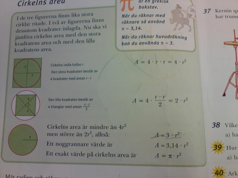 Matematiska ord och begrepp När man till exempel skall visa att en triangel har vinkelsumman 180 O, betyder inte en triangel en enda triangel eller en speciell triangel utan en godtycklig triangel