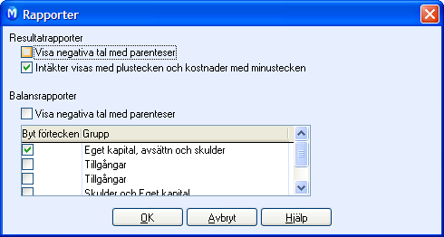 REDOVISNINGSINSTÄLLNINGAR inte kan innehålla Huvudbokskonto som är kundreskontrakonto, om du inte vill att verifikatet ska användas vid noteringar mot kunder.