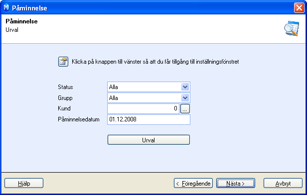 BETALNINGSUPPFÖLJNING Som ett alternativ till att kräva in betalningarna själv kan du skicka fordringarna till Factoring. Du måste då skapa ett avtal med ett factoringföretag.