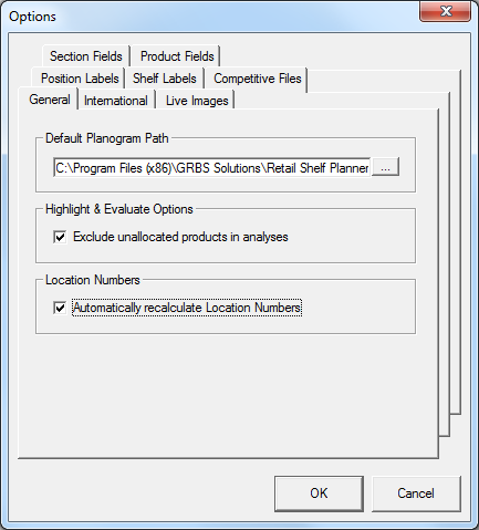 Användbarhet, fortsättning RECALCULATE LOCATION NUMBERS Nu kan du som användare ställa in att Retail Shelf Planner ska räkna om Location Numbers automatiskt, så att planogrammet alltid är uppdaterat.