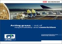 DB Schenker Logistics as Eco Pioneer With our carbon calculation methods and tools, we are the industry leader.