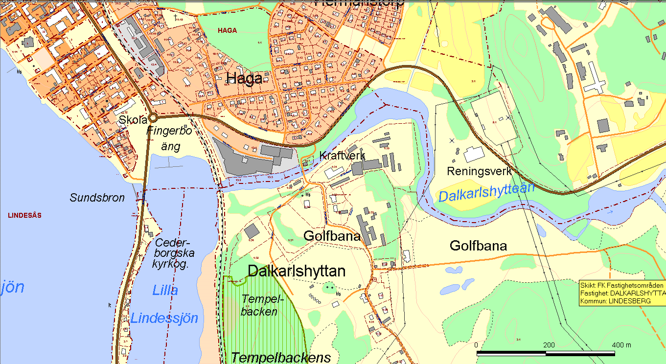 13 Bilaga 1 1. Aktuellt område 2. Linde GK, stugby 3.